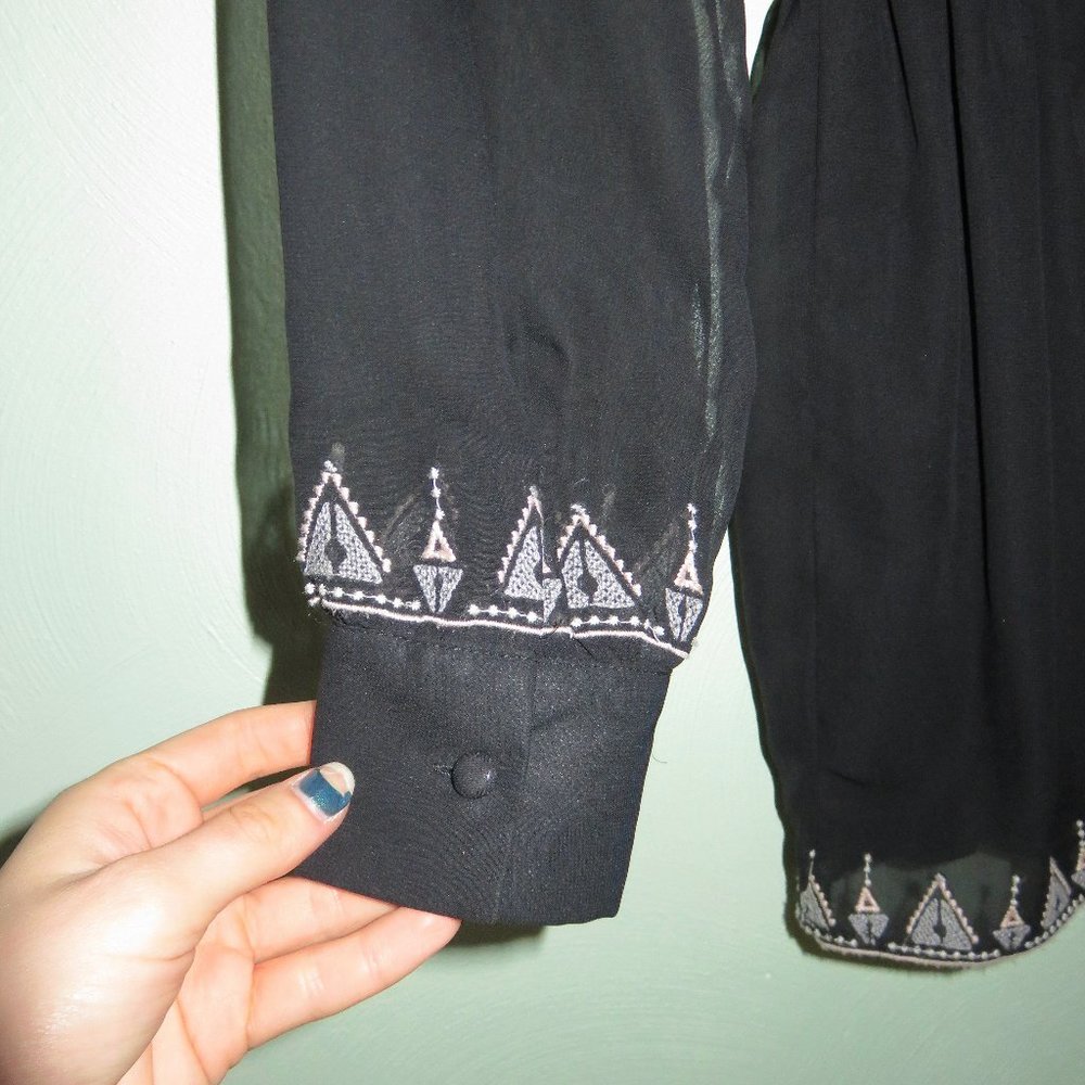 House of Harlow 1960 Hendrix Embroidered Romper XS - Picture 7 of 10